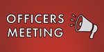 Officers Meeting - August 24