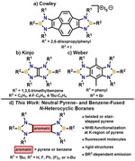Planar, Stair-Stepped, and Twisted: Modulating Structure and Photophysics in Pyrene- and Benzene-Fused N‐Heterocyclic Boranes